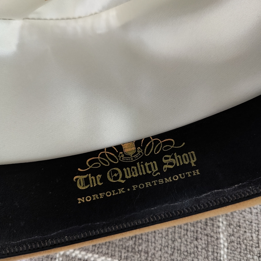 Vtg Dobbs Fifth Ave New York Feather Trimmed Fedora - Picture 10 of 11